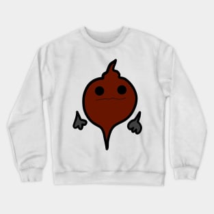 the chocolate ghost Crewneck Sweatshirt